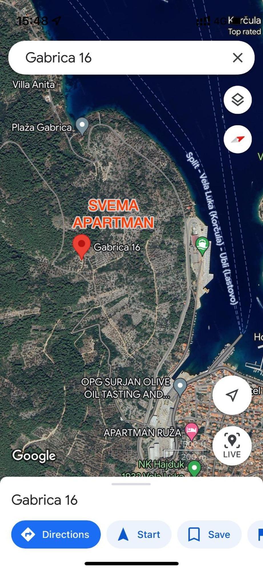 Svema Apartman Vela Luka Exterior foto